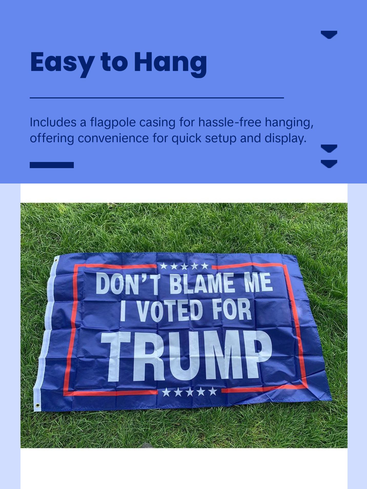 Trump 2024 Flag  Keep America Great!