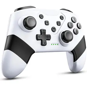 Controller,   Controller for / Lite/ OLED, Extra  Controller with Paddles, Programmable  Remote Control with  Buttons,Wake-up,Turbo-White