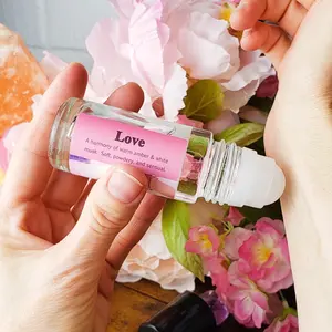 Large 1 Ounce Bottle: Love Perfume Oil | Warm Musk & Amber Fragrance