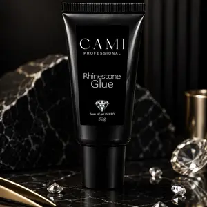 CAMI Professional Rhinestone Glue Gel 30g – Strong Hold Nail Charm Adhesive