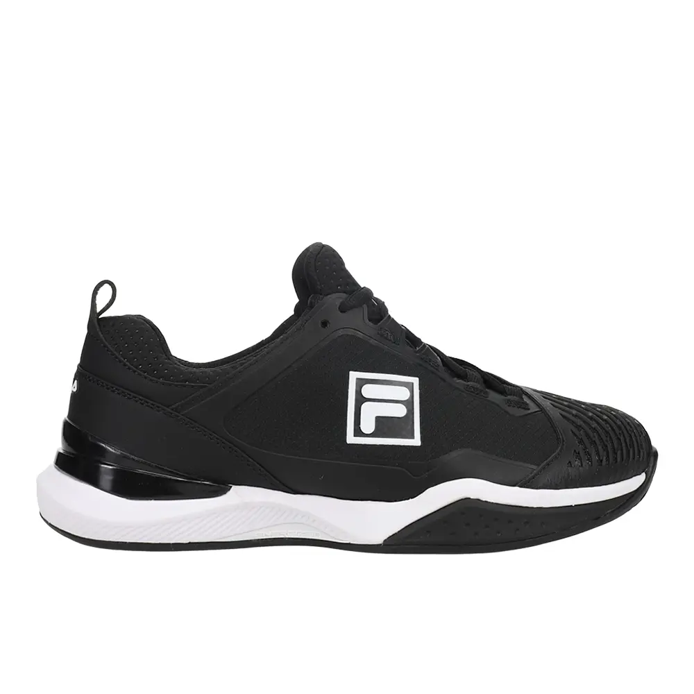 Fila Mens Speedserve Energized Tennis Sneakers Shoes - Black