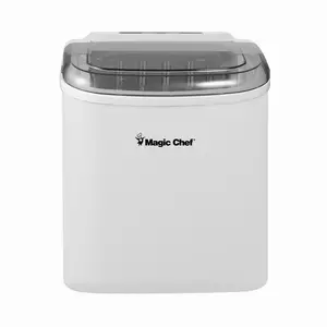 27 lb. Portable Countertop Ice Maker in White