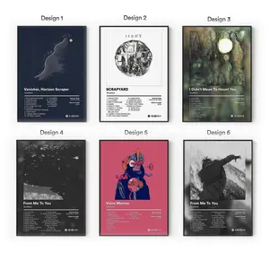 [Sale Up To 40%] [Unframe] Quadeca Album Posters, Experimental Hip Hop Wall Art, Creative Music Bedroom Aesthetic Decor, Modern Album Cover Artwork, Gift for Fans
