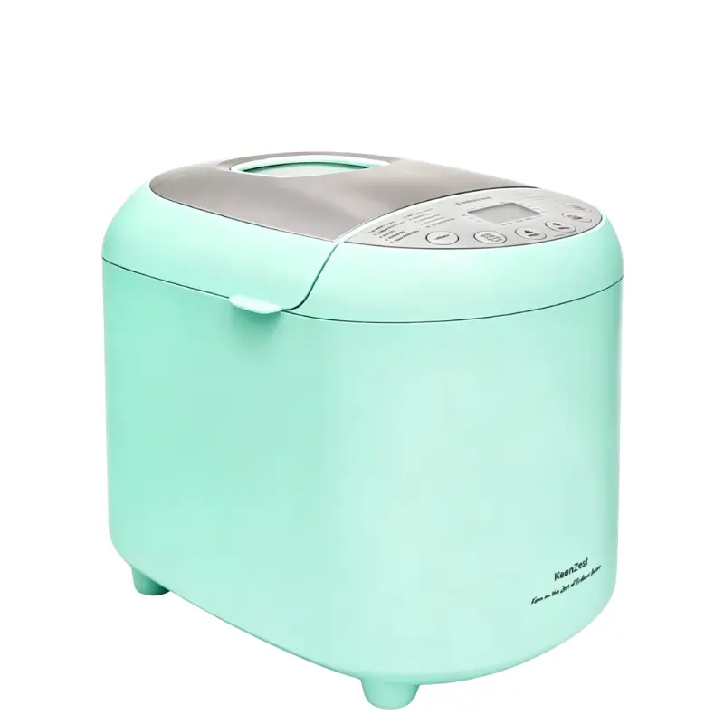KeenZest 19-in-1 Handy Bread Maker Machine with Gluten Free 100% Whole Wheat Sourdough Setting  - Beginner Friendly 2LB 1.5LB 1LB White Bread Maker Machine with Recipes and Delay Timer