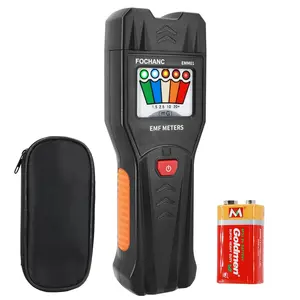 EMF Meter with 5 LED Magnetic Field Detector，Ghost Hunting Equipment Tester for Home, Office & Outdoor Inspections,Battery Included