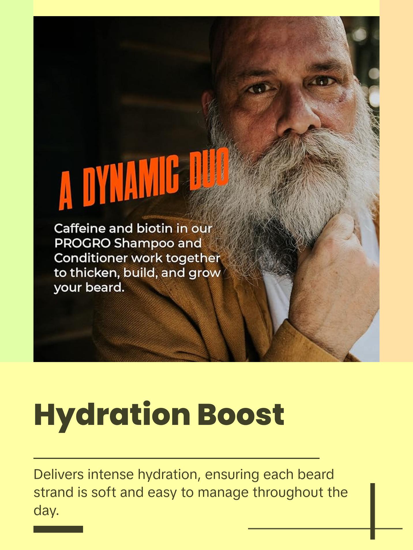 Beard Care Kit, Biotin Fortified Shampoo & Conditioner with Caffeine, 2 4-Oz Bottles, Promotes Healthy Beard Growth & Boost Serum Hair Care Comfort Beard Care Kit, Biotin Fortified Shampoo & Conditioner with Caffeine, 2 4-Oz Bottles, Promotes Healthy Beard Growth & Boost Serum Hair Care Comfort