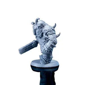 Barathur Stonefist 3D Artistic Resin Print Miniature, Handmade Detailed Art Figure, Print for Tabletop Fantasy RPG DnD Dungeon Collectibles, Paintable Home Decor Statue, Ideal Gift