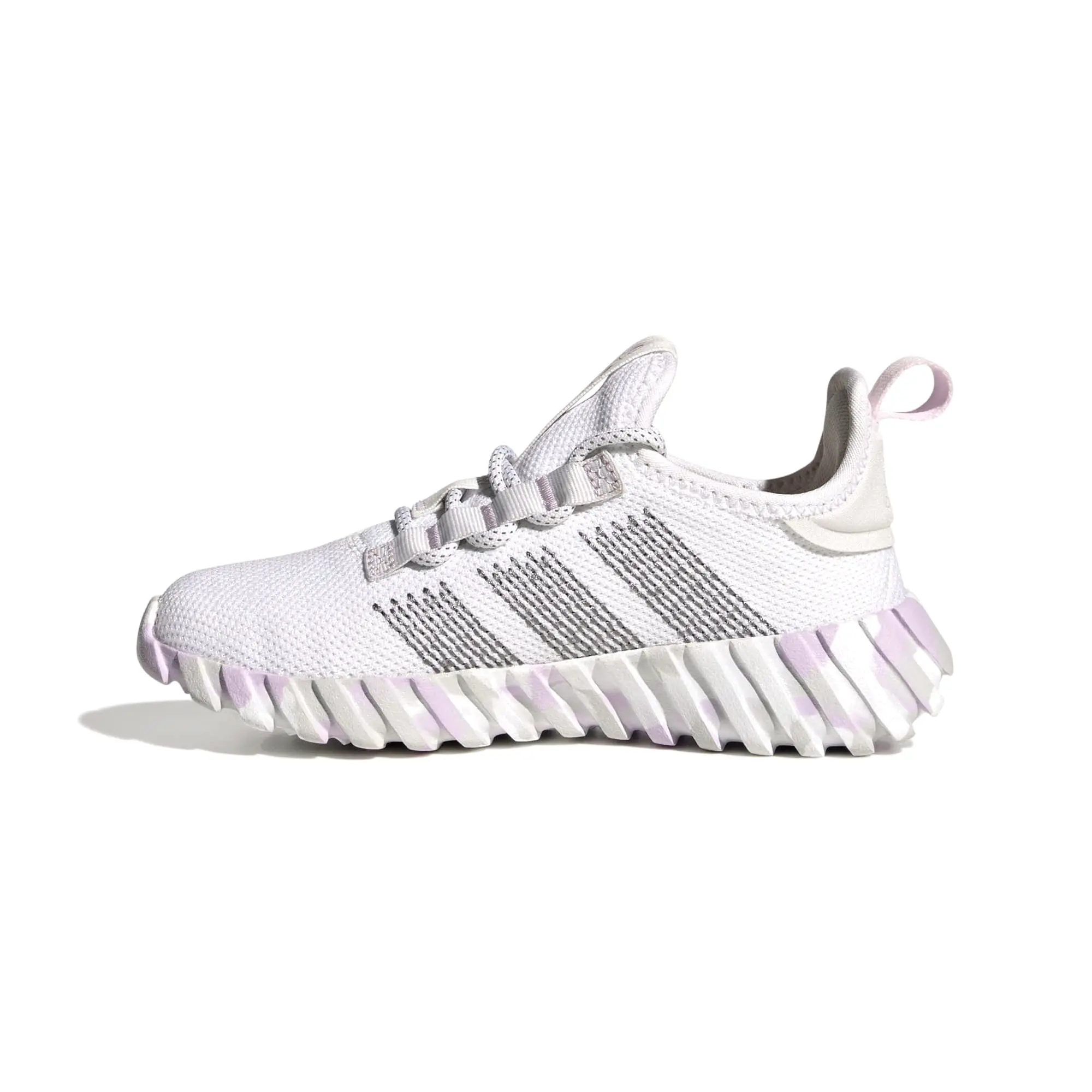 Adidas Kaptir Flow Boys' Casual Sneaker - Purple Camo (GS) Trainer Shoe