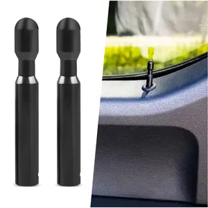Car Door Lock Knobs Pull Pin Cap Compatible With F-150 2pcs Oem# Fodz-5421850-a Replacement F150 Accessories