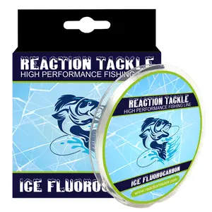 Reaction Tackle Ice Fluorocarbon Fishing Line or Leader Reaction Tackle Ice Fluorocarbon Fishing Line or Leader