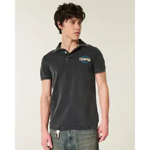 Hollister Logo Graphic Polo Hollister Logo Graphic Polo