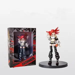 New Game Anime Figure Standing Pose, Secondary Dimension Beauty Girl, Waste Abyss Battle Ghost Series, Car Ornament, Collectible Model