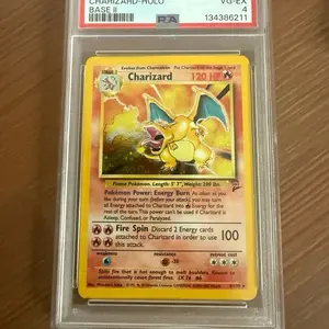 Base set 2 Charizard PSA 4 graded