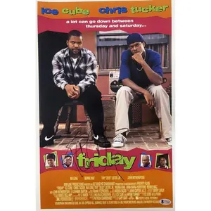 Ice Cube Authentic Autographed 12x18 Photo Poster