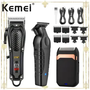 Km-2299 Hair Care Set, Professional Styling & Trimming Kit, Perfect Gift Combination, Ideal for Home Use, Durable Design