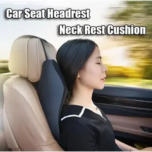 Car Neck Cushion Car Seat Neck Pillow Headrest Cushion for Neck Back Pain Relief Lumbar Back Support Pillow for Car Office Chair