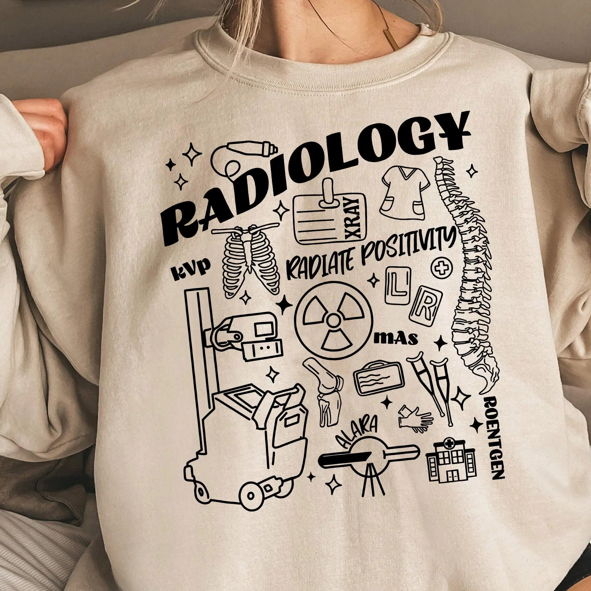 [Sale Up To 40%] Radiology Technologist Sweater, Rad Tech Sweatshirt, Radiation Oncology Tshirt, Mri Tech CT Tech Hoodie, Xray Shirt