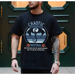 Chaotic Neutral D&D Shirt, D&D Gift for Players, Dunge0ns and Drag0ns Clothing for Him or Her, Gift for DM Game Master