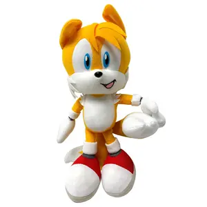 Sonic The Hedgehog - Miles "Tails" Prower Holding Its Tail Plush 9"H
