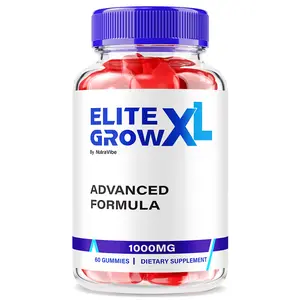 Elite Grow XL Gummies - Advanced Formula 1000mg Gummies with Natural Ingredients for Health & Wellness
