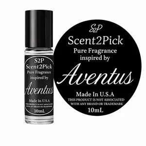 Aventus Roll-ON SCENT OIL - 10ml Alcohol-Free Long-Lasting Oil-Based Fragrance in Travel-Friendly Roller Bottle