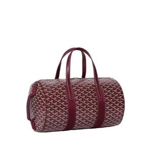 Goyard Barrel 40 Sports Bag Grey