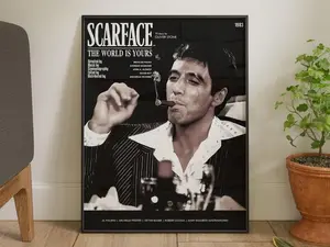 Scarface Wall Decor Wall Hangings, , Museum Poster