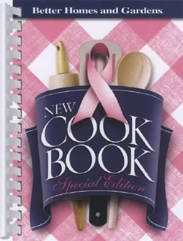 Used Like New BHG Book - Better Homes and Gardens New Cook Book: Limited Edition Pink Plaid (Plastic Comb, English) - Cooking, Dinners Ideas