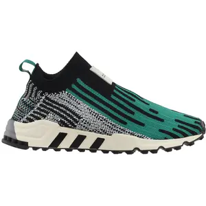 adidas Mens Eqt Support Sock Primeknit Slip On Sneakers Shoes Casual - Green