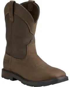 Ariat Men's Groundbreaker Waterproof Western Work Boot Steel Toe - 10015196