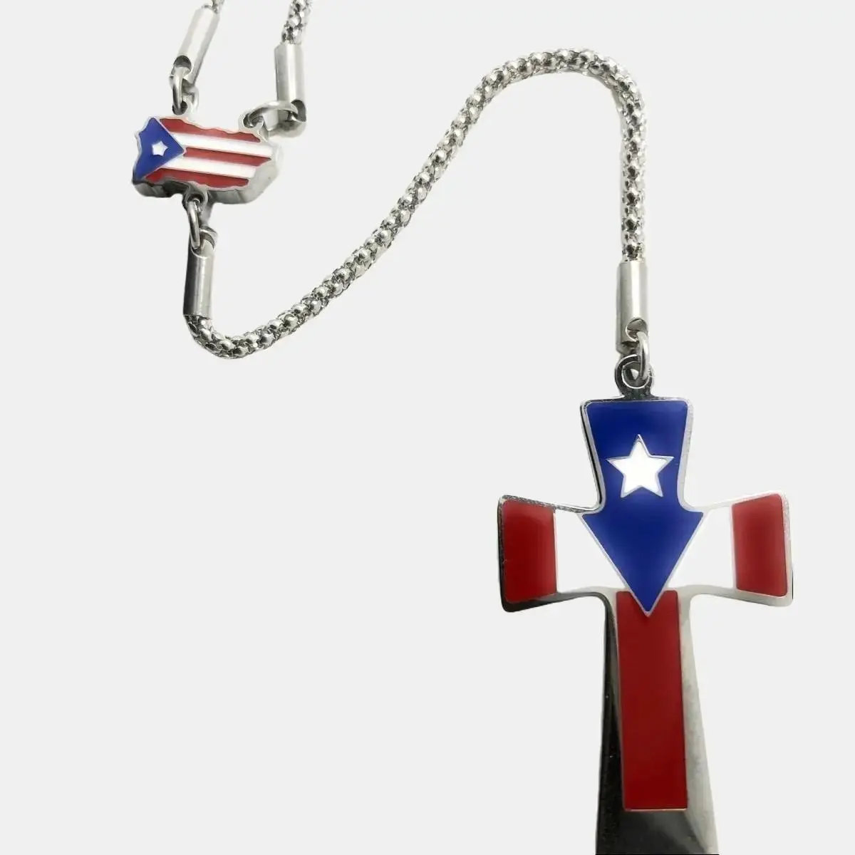 Papiichulo Boricua Bendiciónes Rosery necklace jewelry