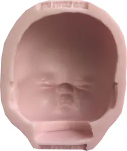 Oh! Sweet Art Big Baby FACE, Doll (Measurementes Second Picture/No Returns) Silicone Mold