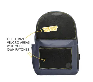 HEDi PACK BASE CAMP - Hook & Loop Backpack (Navy Blue color)
