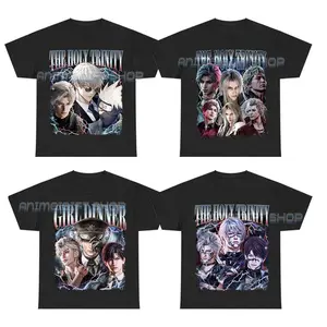 Love and Deepspace Shirt, Holy Trinity Sylus Caleb Xavier Zayne Rafayel Shirt, Otome Game LAD Graphic Shirt Gift For Fan, Unisex Cotton Crewneck Shirt