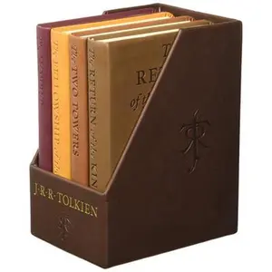 The Hobbit and the Lord of the Rings: Deluxe Pocket Boxed Set -- J. R. R. Tolkien, Leather / Fine Binding