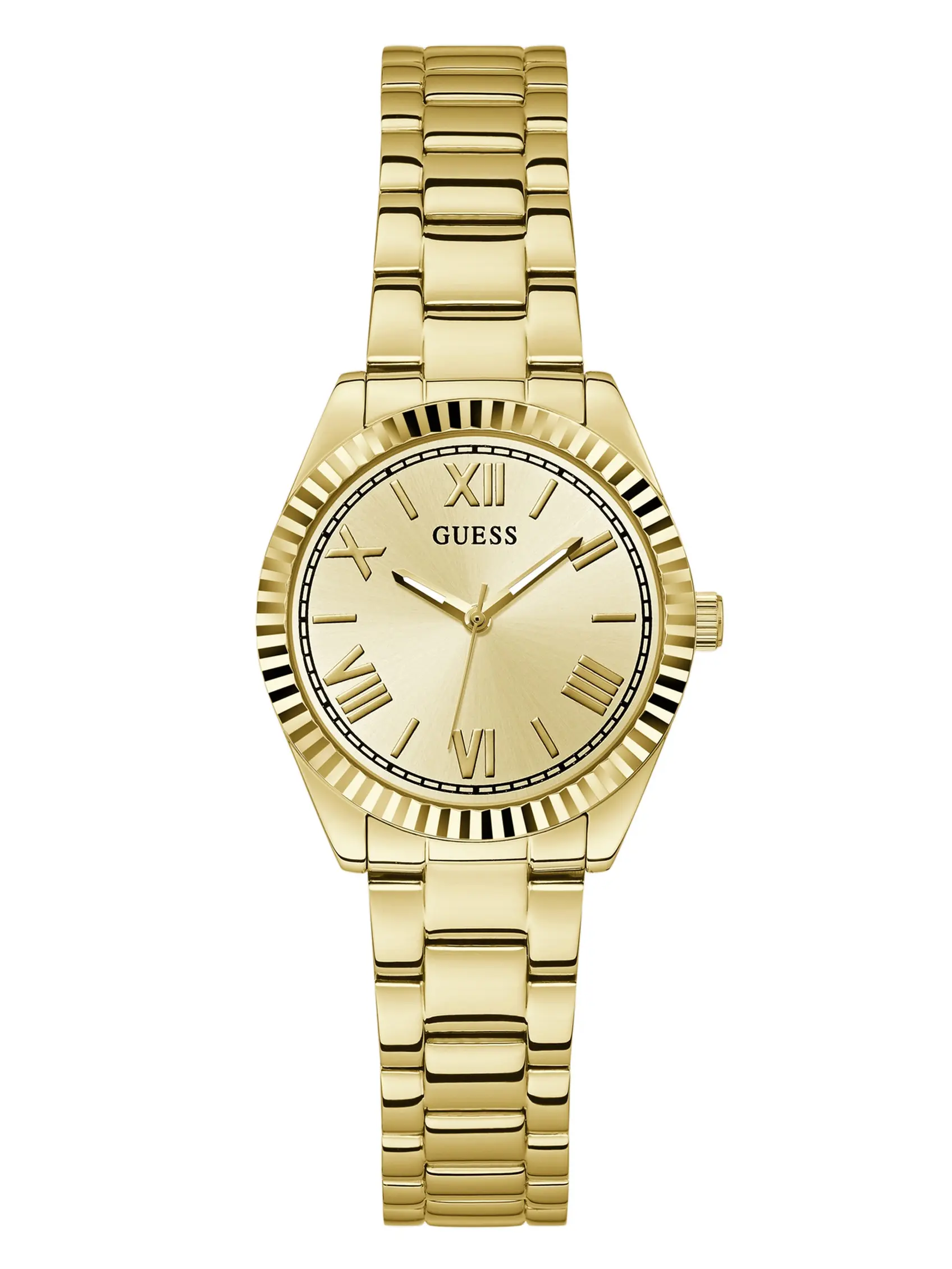 GUESS Female Gold-Tone Analog Watch