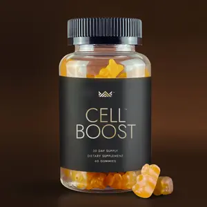 Cell Boost - - Omega-3 Beauty Gummies - Supports Radiant Skin & Brain Health - 30 Servings - Beauty, Supplement