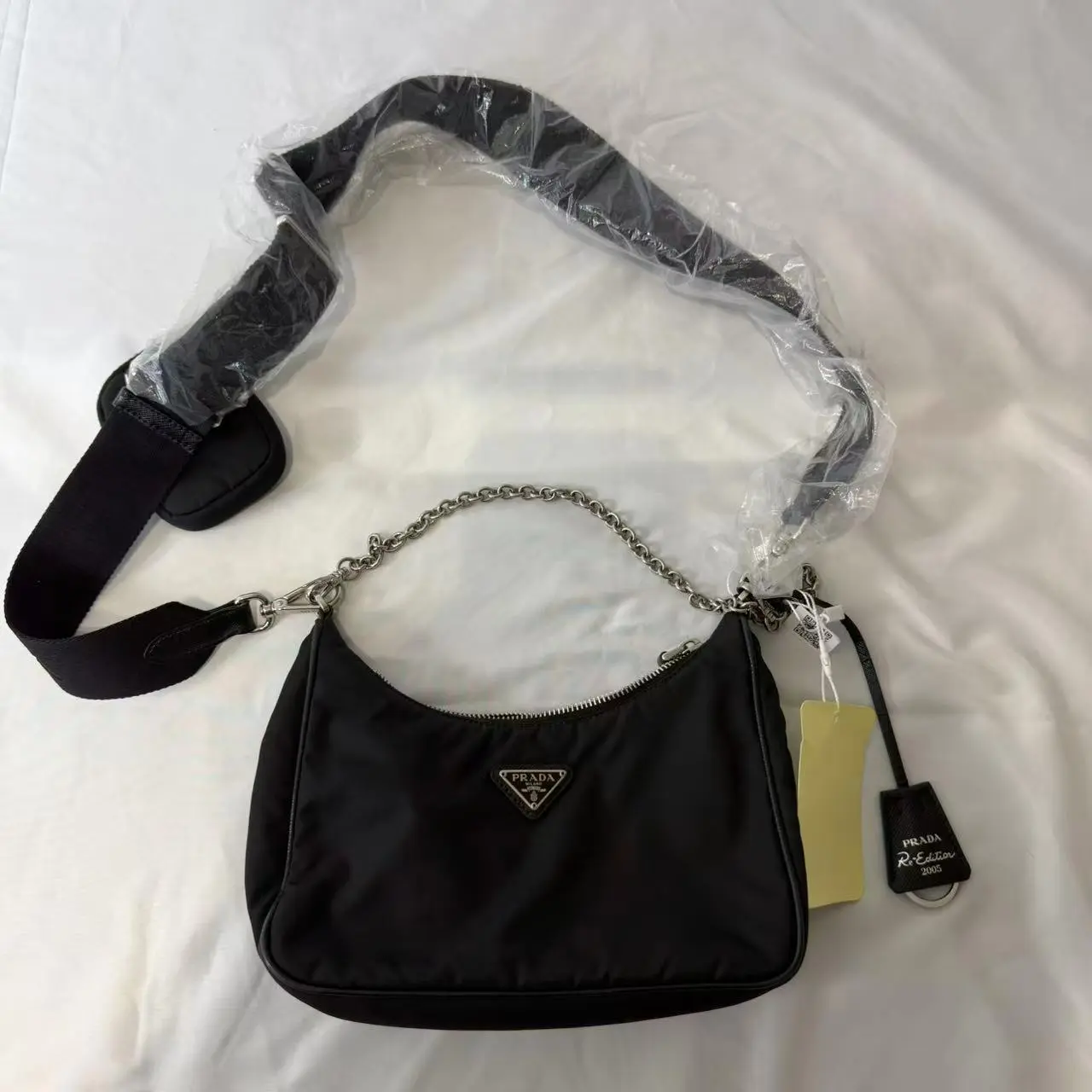 Pre-owned PRADA nylon Shoulder Bags Re Edition 2005