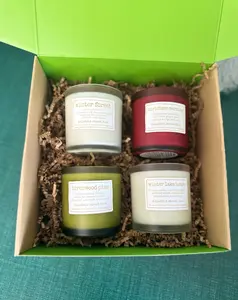 holiday signature collection candle gift set of our 4 exclusive holiday scents - Limited Edition