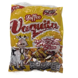 3 paquetes Toffe Vaquita Caramelo suave de leche pura de vaca 120g