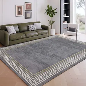 Simple Style Indoor Decorative Rug, New Short Velvet Pearl Material, Living Room Carpet, Sofa Carpet, Bedroom Carpet, Anti-Slip Mat