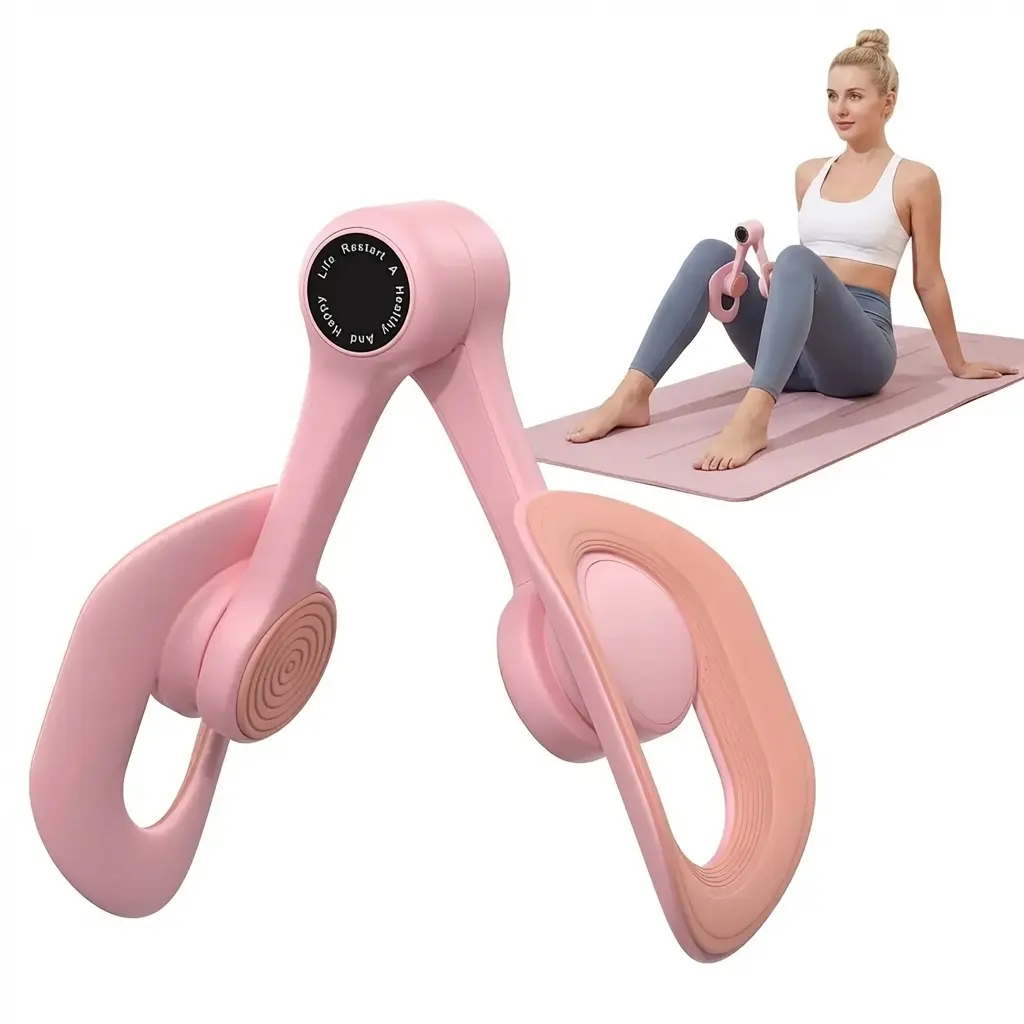 Home Fitness Trainer-Adjustable Pelvic Floor Strengthener Multi-Function Home Gym Equipment for Women's Inner Thigh Hip Leg And Arm Workouts Stretch Muscle dumbbells weighted vest walking adjustable dumbbells