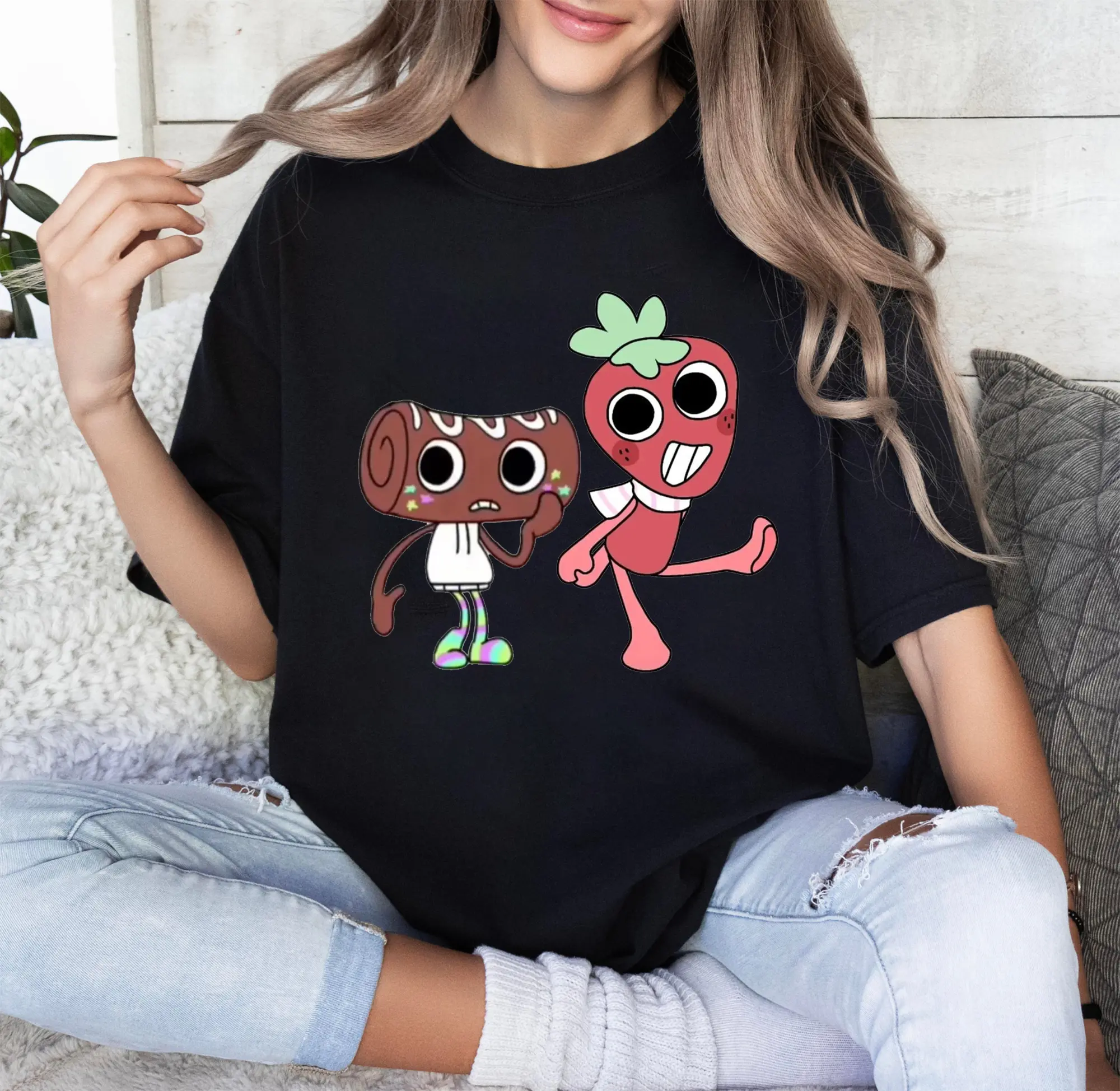 Dandy's World Hoodie, Gamer Shirt, Video Game Shirt, Gaming Shirt, Roblox Shirt