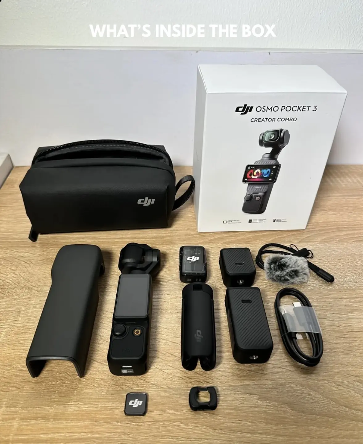 Brand New DJI Osmo Pocket 3 Creator Combo, 4K Sports Action Camera, Portable Travel Camera, Wearable Video Recorder for On-the-Go Content Creation