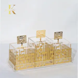 Modern Acrylic Box Tray: Sets of 3