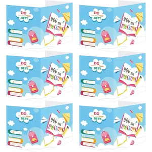 24 Pcs Bright Colored Trifold Privacy Boards for Student Desks Classroom Desk Divider Privacy Panel Folders Screen Partition for School Teacher Student Study Test Home