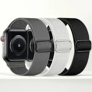 Nylon Braided Watch Band, 3 Pieces Replacement Watch Band for Apple Watch Ultra/Ultra 2 10 9 8 7 6 5 4 3 3 2 1 SE, Wearable, Smart Watch Strap, Smart Watch Accessories