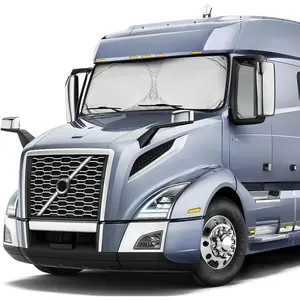 The semi-trailer sunshade, completely covered with windshield and side windows, completely blocking UV/solar heat rays, suitable for semi-trailers, commercial and large trucks, international trucks, indoor cooling, automotive cooling