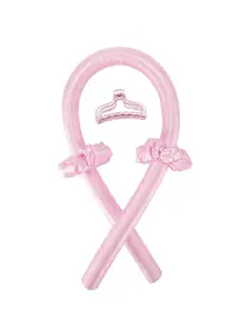 4-piece set of women's, hair clip, and hair ring is suitable for home, travel, and business trips. The heatless hair curler is convenient and portable, making it a great tool for lazy curls Hair Styling Set Heatless Curling Set