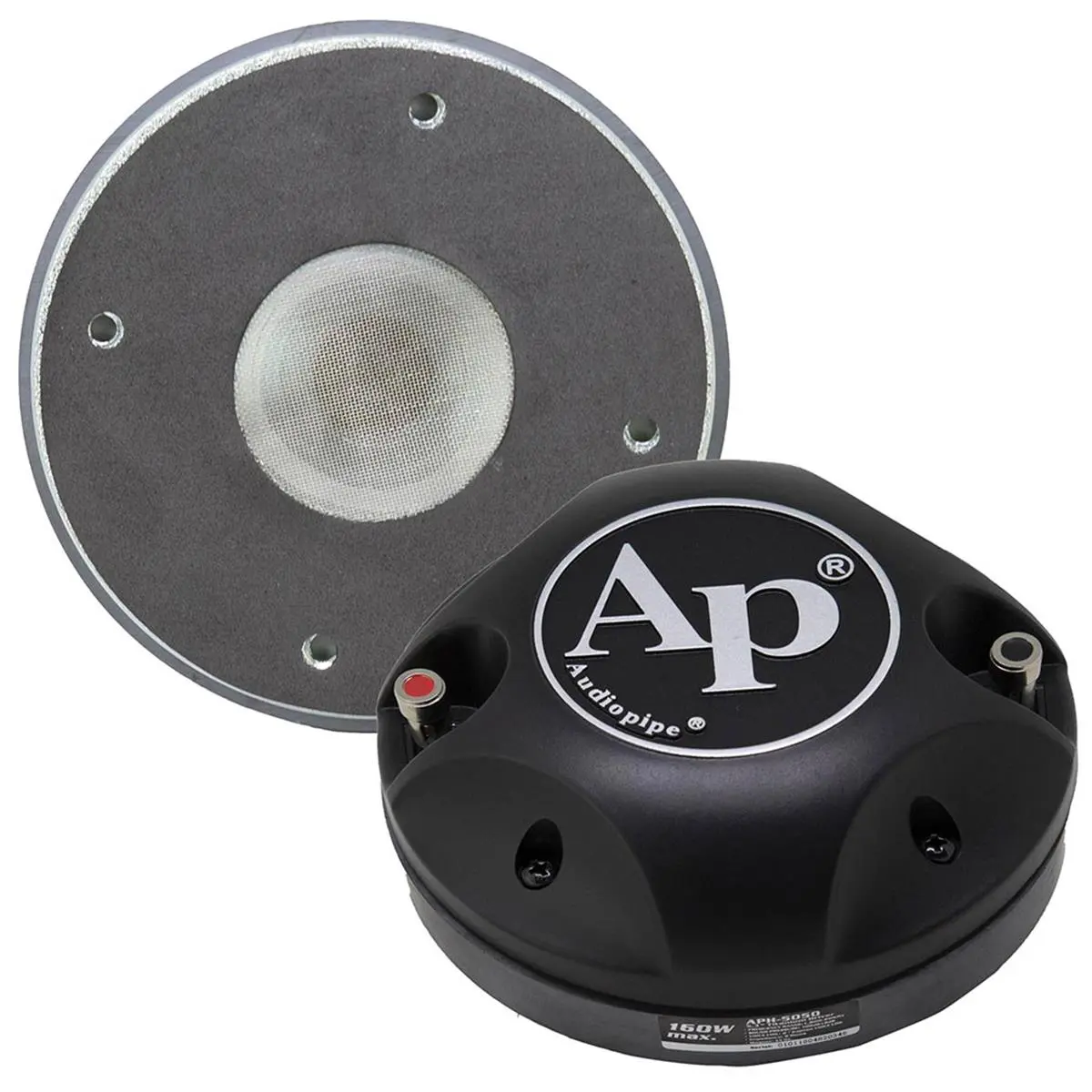 212 MAIN Audiopipemap 160W Titanium Compression Driver for Entertainment - 8 Ohm Max Impedance, 2 in. Voice Coil, 108 db Sensitivity, 1800 - 20Khz Frequency Range, 6 lbs Weight, Convenience-Focused Music Accessory, High Quality Construction, Modern Design